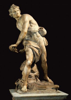 Gian Lorenzo Bernini - David, 1623-24. Marble