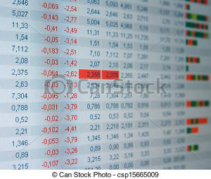 Stock Photo Stock quotes, real time quotes at the stock exchange ...