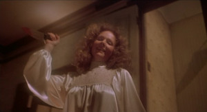 ... deranged, religious maniac mother, superbly portrayed by Piper Laurie