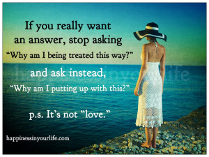 If you really want an answer, stop asking,