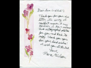 Mara Wilson Matilda Child Star Signed Autograph ALS
