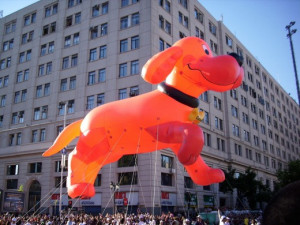 Clifford the Big Red Dog from a Famous Children Book Series