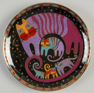 FRANKLIN MINT LAUREL BURCH CONTEMPORARY CATS STOCK