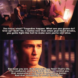 Nathan Scott, One Tree Hill! (I Love this quote) ♥