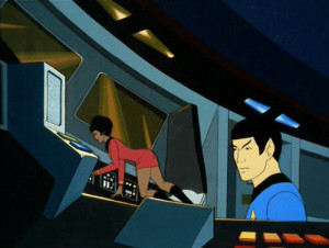 ” is also a cliché interms of the Trek universe: the transporter ...