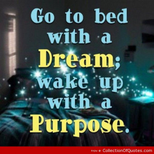 ... goodnight night purpose motivation sleep dedication night tied quote