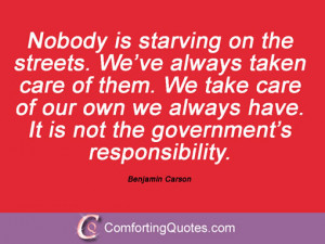 Quotes And Sayings By Benjamin Carson