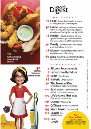 Reader Digest Magazine...