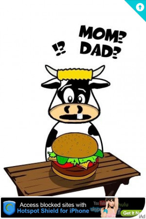 Animal quote about #hamburger funny