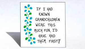 ... - Quote, Grandma, Oma, Granny, Nana, grandchildren, Blue flowers
