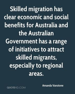 Skilled migration has clear economic and social benefits for Australia ...