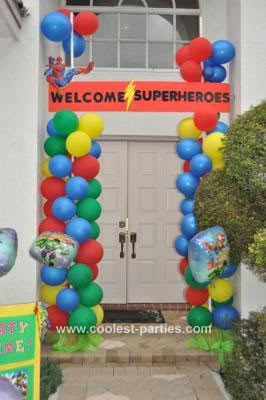 Coolest 4th Superhero Birthday Party
