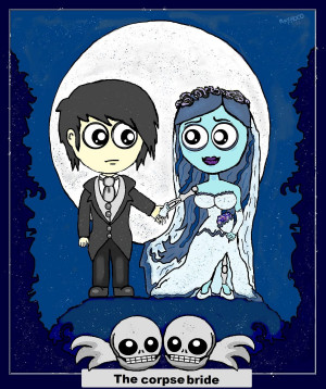 Emo and the corpse bride by MayRoco
