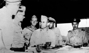 The officer between Doolittle and Spaatz might be Colonel Charles ...