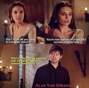 Reign // Bash and Kenna // We all know why the king made her marry ...
