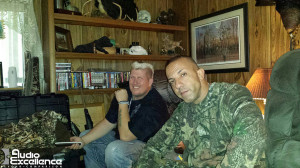 ... Baker of Audio Excellence and Ron Shirley of Lizard Lick hanging out