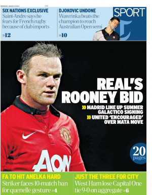 ... Summer Bid For Manchester Uniteds Wayne Rooney: Nightly Soccer Report