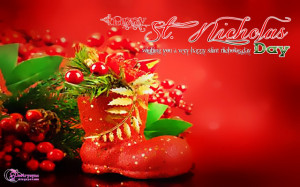 There's a French song about St. Nicholas that begins with a reference ...