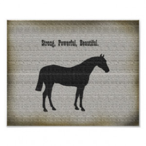 Horse Quotes Posters