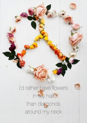 Floral quote