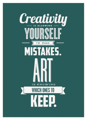 Creative Mistakes…