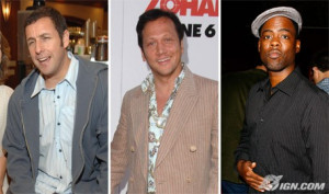 ... Adam Sandler and Andy Samberg “Grown Ups” stars Adam Sandler