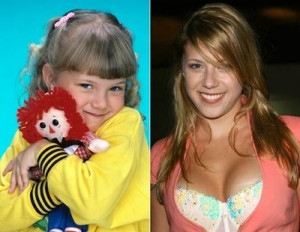 Jodie Sweetin as Stephanie Tanner ; Then And Now