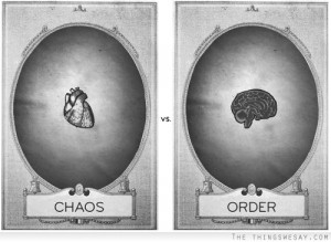 Chaos vs order