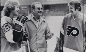 Fred Shero coaches the Flyers infamous ‘Broad Street Bullies’ to ...