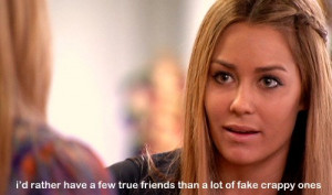fake, friends, lauren, real, true