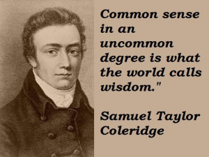 ... degree is what the world calls wisdom.