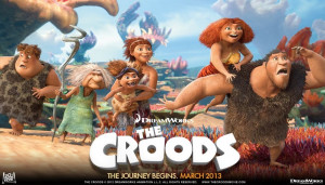 The CROODS Movie Title font