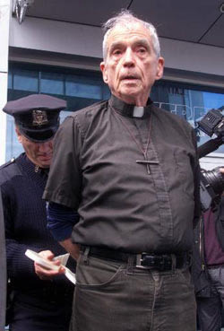 ... political activist and Christian radical Revered Daniel Berrigan