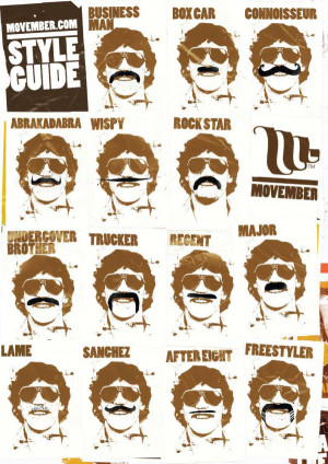 Criminal Or Cop? Your Mustache Will Decide! [Movember Graphic]