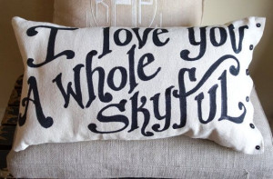 Quincy Canvas Pillow Custom Quote wedding anniversary by kijsa - put ...
