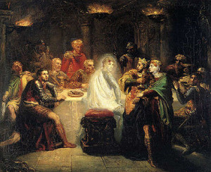 The Ghost of Banquo by Théodore Chassériau .