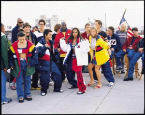 Classic ad. Aaliyah, Kate Hudson, Kidada Jones, Mark Ronson, Simon Rex ...