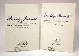 Romantic Quotes Book Or Movie Theme Table by WeddingMonograms, $2.50