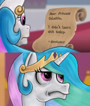 My Little Pony Friendship is Magic Dear Princess Celestia