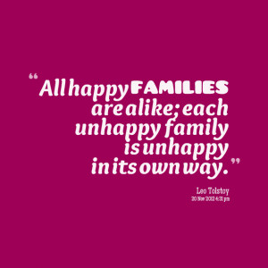 Happy Family Quotes