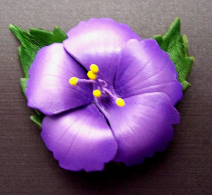 purple hibiscus flower clip art