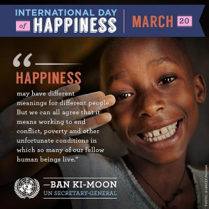 Join us in celebrating International Day of Happiness with @United ...