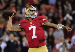 Colin Kaepernick is an NFL starting quarterback with tattoos on his ...