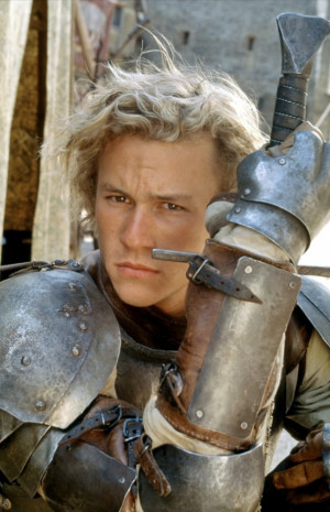 Ledger as William Thatcher in A Knight´s Tale
