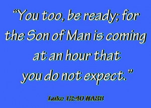 JESUS IS COMING TO GET GOD'S CHILDREN.