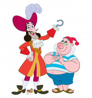 Captain Hook And Smee From Disney Jake The Neverland