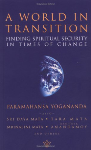 ... Transition: Finding Spiritual Security in Times of Change” as Want