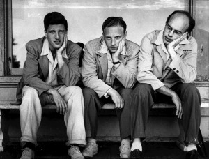 Lukas Foss, Irving Fine and Harold Shapero at Tanglewood, 1946