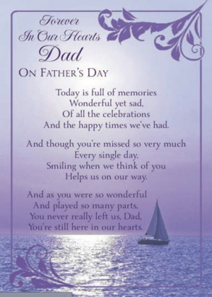 in loving memory forever in our hearts dad on fathers day range item ...