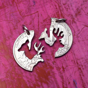 Buck And Doe Necklace...